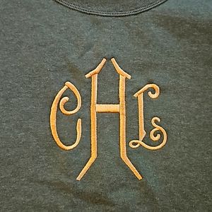 Monogrammed Sweatshirt-Green